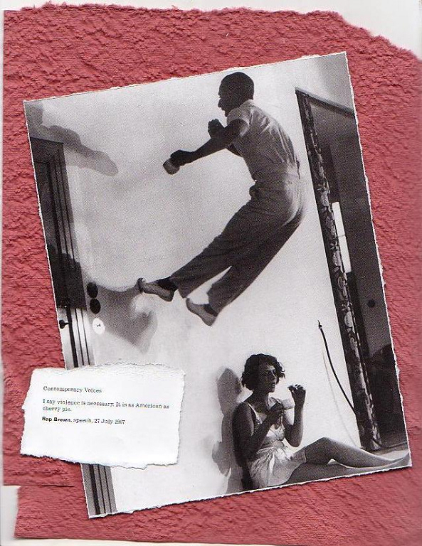 Collage work by Warren Norgaard, selected piece 12